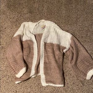 Multi color over sized cardigan